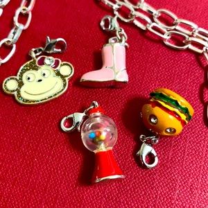 🖤NEW💕bubble gum dispenser Charm etc necklace